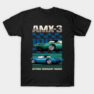 1969 AMC AMX/3 Racing Car T-Shirt